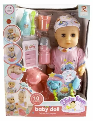 Image de Poupée de 30 cm dans sa boîte avec 10 sons