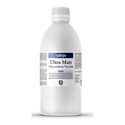 Obrázek produktu pro Vallejo Lack Ultra Matt 500 ml – ultra matný polyuretanový lak 28.653