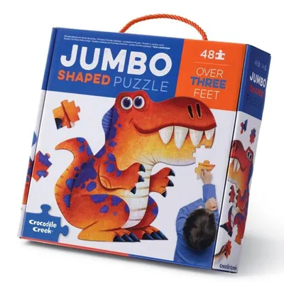 Produktbild von Crocodile Creek Dinosaurier Puzzle - Bodenpuzzle 48 Teile Kinder