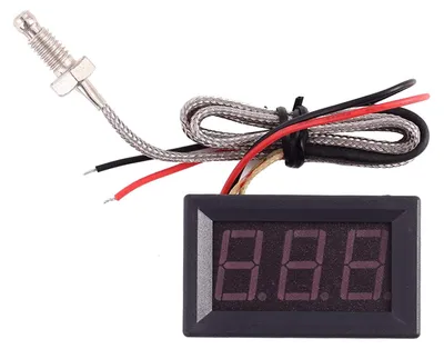 K-Type Thermometer, LED, -60–999 °C, DC 4–28 V, industriell