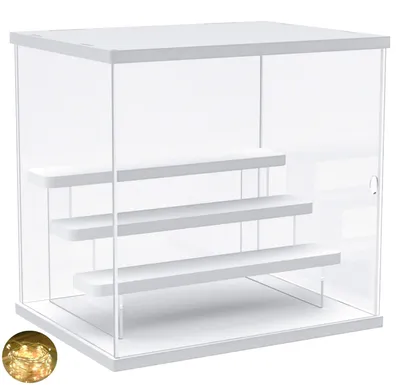 Produktbild von Solidchoice – Acryl-Ausstellungsbox – Staubdichte Vitrine für Sammlerstücke