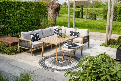 Garten-Lounge Set Aus Rattan: Stilvoll, Witterungsfest & Super Bequem