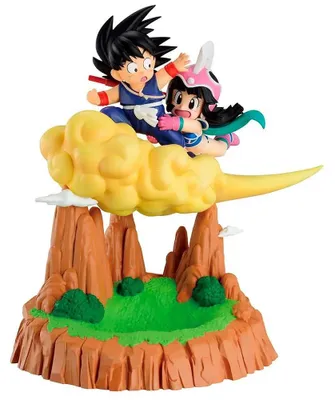 Produktbild von Dragon Ball Fantastic Adventure 2 Ichibansho-Figur mit Son Goku und Chichi, 15 cm