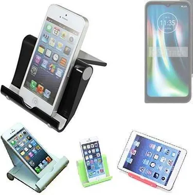 Produktbild von K-S-Trade Handy-Ständer kompatibel mit Motorola Defy 2 faltbarer Tischständer Smartphone Tablet Halterung Reise