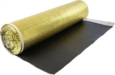 Obrázok produktu pre Nárazová zvuková izolácia 3 v 1 Izolačná podložka 3 mm pre laminátovú podlahu gold - 18,6 m² Vysokokvalitná podložka pod podlahu