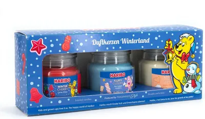 Immagine prodotto di Set regalo di candele profumate - 3 candele in barattolo di vetro