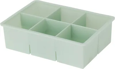 Produktbild von Eiswürfelform für 6 Eiswürfel, 16,5 x 11,5 x 5 cm