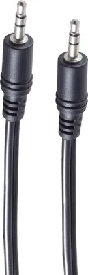 Produktbild von shiverpeaks BASIC-S Audiokabel 3,5 mm Klinkenstecker 1,5 m schwarz