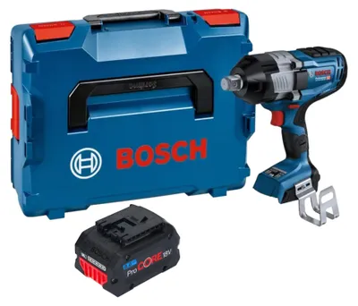 Immagine prodotto di Bosch GDS 18V-1600 HC Avvitatore a impulsi professionale a batteria 18 V 1600 Nm 3/4'' BITURBO Brushless + 1x batteria ricaricabile ProCORE 8,0 Ah + L-Boxx - senza caricabatterie