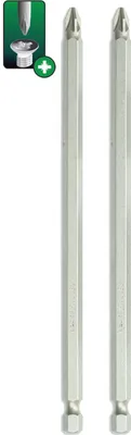 Immagine prodotto di DEDRA Punte Pozidriv PZ2x150mm, 2 pezzi in blister - 18A05PZ23-02
