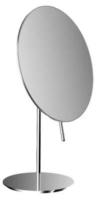 Image de emco puree miroir à poser, rond, 202 mm, avec poignée, chrome, 109400112