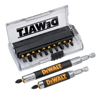 Obrázok produktu pre DeWALT DT70512T-QZ, 12 kusov, Phillips, Krížový, Zdierka, Torx, PH 1, PH 2, PH 3, PZ 1, PZ 2, PZ 3, T20, T25, T30, Šesťhranný