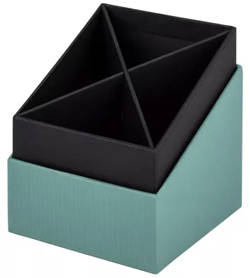 Productafbeelding van Rössler - S.O.H.O. Potloodendoos, 86x86x100 mm, potloodhouder, opal