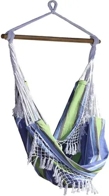 Immagine prodotto di Amaca Vivere amaca sedia amaca in cotone stile brasiliano Colore: Oasis