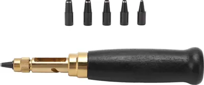Image de CHICIRIS Vis en cuir -Punch -Outil manche bois Automatique avec 6 pcs
