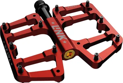 Produktbild von Tatze Flatpedal Link Titan rot (ART026)
