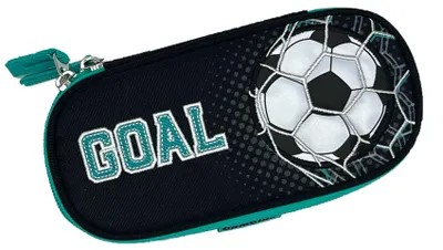 Produktbild von Feder-Mäppchen Kinder für Jungen Fußball Goal Etui Federmappe bambino