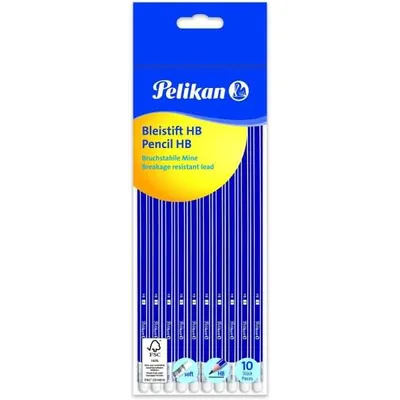 Obrázek produktu pro Pelikan tužka HB šestihrannáPolybag of 10