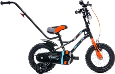 Obrázok produktu pre Sun Baby Tiger Bike Detský bicykel Boys Bike Training Wheels 12 14 16 palcov od 2-6 rokov BMX Kids Bike (12 palcov, oranžová)