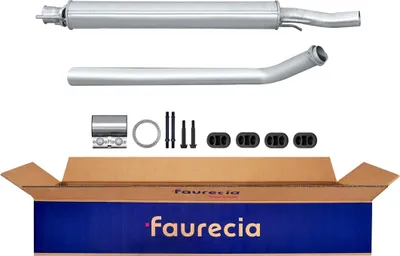 Imagen del producto de Silenciador intermedio FAURECIA, con experiencia en sistemas de escape para, entre otros, el OPEL VECTRA
