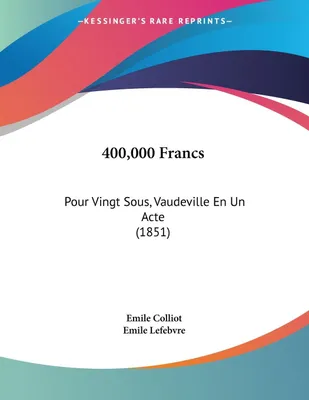 Produktbild von 400,000 Francs