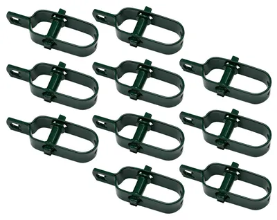 Produktbild von 10 x Drahtspanner grün 100mm Zaunspanner Maschendrahtspanner