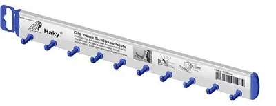 Produktbild von Kunststof sleutelrek met 6-10 haken, blauw