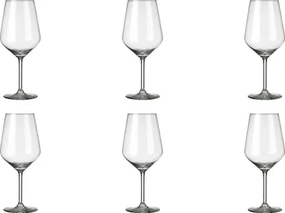 Produktbild von ROYAL LEERDAM »Carré«  Weinglas, Inhalt: 0,53 Liter, Höhe: 220 mm, ø: 65 mm, 6x