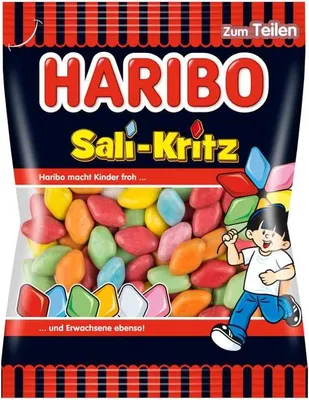 Produktbild von Haribo Sali Kritz Lakritz Dragees mehrfach sortiert weich 160g