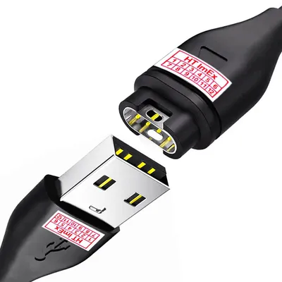 Produktbild von USB 2.0-A Ladekabel für Garmin Fenix 8 5S 7X 7 6S 6X Forerunner 935 Vivoactive 3