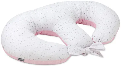 Zdjęcie produktu dla Bellochi Duża Poduszka Podwójna - Bliźnięta - Wykonana w 100% z bawełny - Certyfikat Eco-Tex - Poduszka do przechowywania dziecka - Przytulna poduszka - 100x57 cm Wielofunkcyjne pozycjonowanie - TWIN Aurora