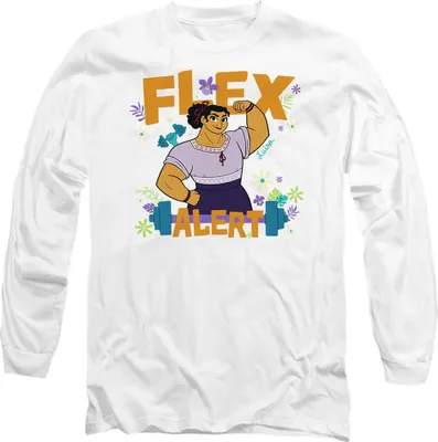 Produktbild von Encanto - "Flex Alert" T-Shirt für Herren/Damen Uni TV14452 (XXL) (Weiß)