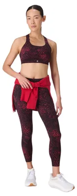 Image de Leggings de sport "Power Workout" de Sweaty Betty, couleur rouge