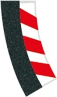 Immagine prodotto di Carrera Innenrandstreifen für Kurve 2/30° (6), Endstücke ( 1:24