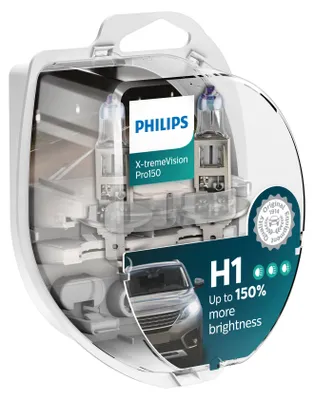 Obrázek produktu pro Žárovky PHILIPS H1 12V 55W X-tremeVision PRO +150%