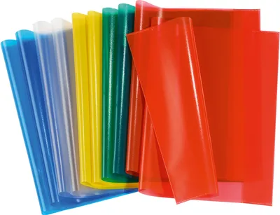 Zdjęcie produktu dla HERMA Heftschoner 10er Set A4 transparent (5 Farben)