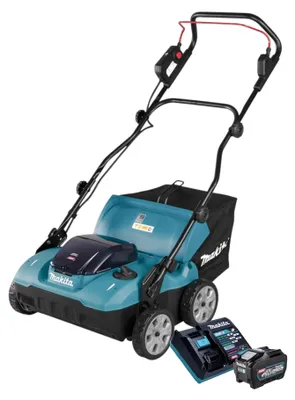 Produktbild von Makita UV 001 GT101 Akku Vertikutierer 40 V max. XGT 38 cm 50 l Brushless + 1x Akku 5,0 Ah + Ladegerät