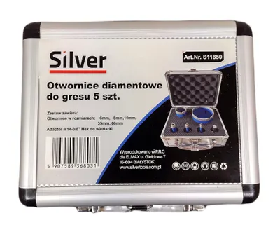Obrázek produktu pro Diamantová Díra 5El. M14 Silver