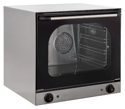 Produktbild von GastroHero Heißluftofen ECO 4 Bleche Umluftofen Gastronomie Backofen Edelstahl 62 Liter 230 V