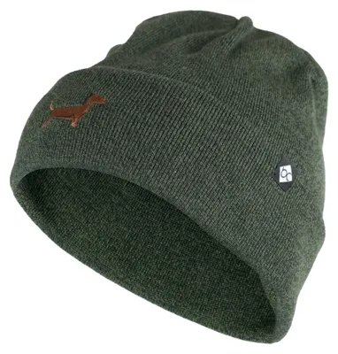 Zdjęcie produktu dla Czapki bawarskie Stick-Haum / beanie "Dackel" - kolor leśnej zieleni