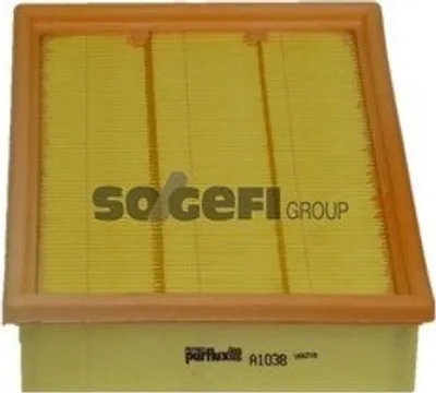 Produktbild von Luftfilter PURFLUX A1038 für FIAT MULTIPLA (186) Filtereinsatz