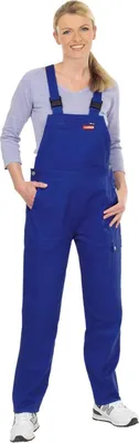 Produktbild von Damen Latzhose kornblau Größe 52