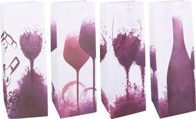 Produktbild von Geschenktüte für Flaschen M 36 x 12,5 x 8,5 cm Celorok