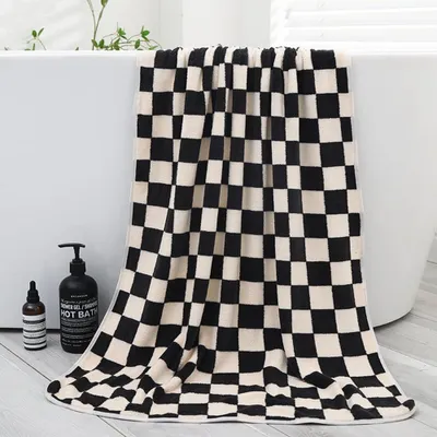 Imagen del producto de Toalla de mano Koraalfluweel, 70 x 140 cm, de secado rápido, muy absorbente, ideal para el baño