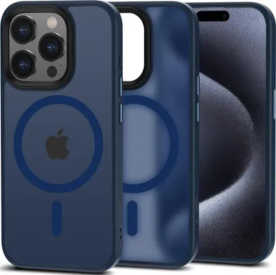 Obrázok produktu pre Tech-Protect MagMat MagSafe puzdro pre iPhone 15 Pro Max - tmavomodré matné