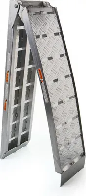 Produktbild von Auffahrrampe 680kg Aluminium 225cm klappbar Laderampe Verladerampe Rampe Schiene