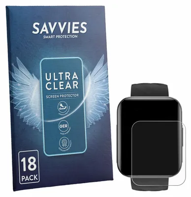 Produktbild von 18x Für Dakofied D1B Schutzfolie Savvies Displayschutz Display Schutz Folie Klar Transparent