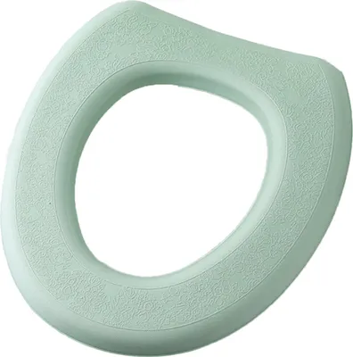 Produktbild von WC-Sitzbezug-Pad-Aufkleber, weiches WC-Sitzkissen-Pad, universell, mit selbstklebendem Design für Badezimmer