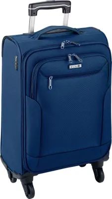 Produktbild von Großer Uni Stoffkoffer 76 cm Leichter Trolley Reisegepäck Blau 3,8 kg Bowatex