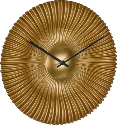 Produktbild von TFA Dostmann 60.3520.53 Funk Wanduhr 330 mm x 50 mm x 330 mm Gold (60.3520.53)